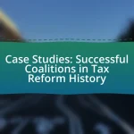 Case Studies: Successful Coalitions in Tax Reform History