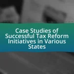 Case Studies of Successful Tax Reform Initiatives in Various States