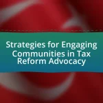 Strategies for Engaging Communities in Tax Reform Advocacy