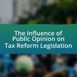 The Influence of Public Opinion on Tax Reform Legislation
