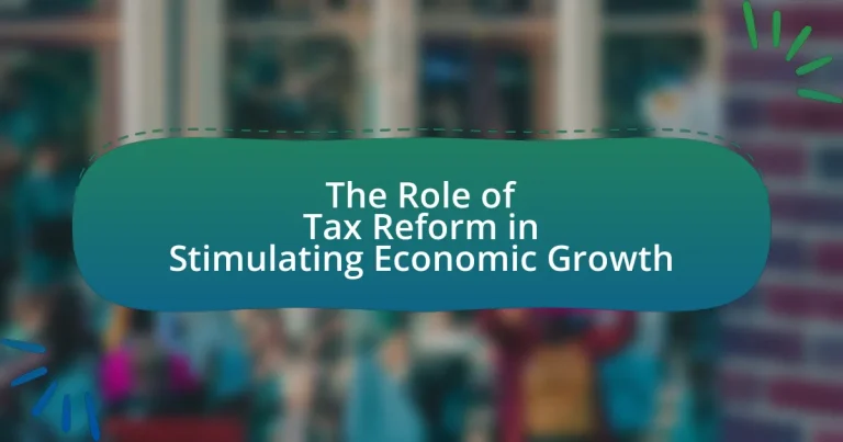 The Role of Tax Reform in Stimulating Economic Growth