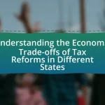 Understanding the Economic Trade-offs of Tax Reforms in Different States